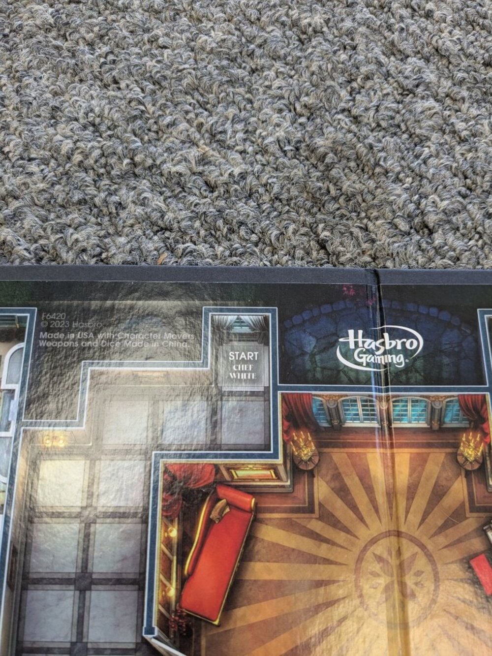 2023 Classic Clue Board Game Replacement Parts Game Board Instructions - Picture 7 of 7